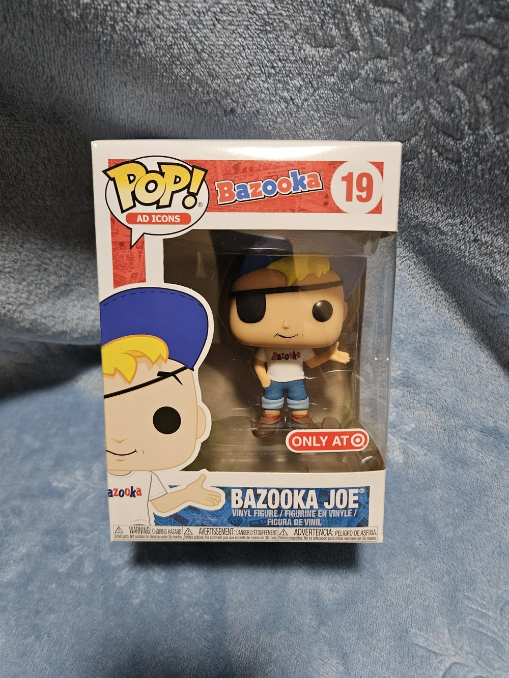 Funko Ad Icons Bazooka Joe & The Noid Vinyl Figures – Red, Blue, White